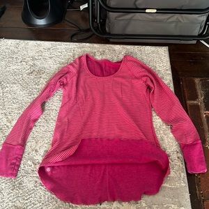 Lululemon long sleeve reversible top